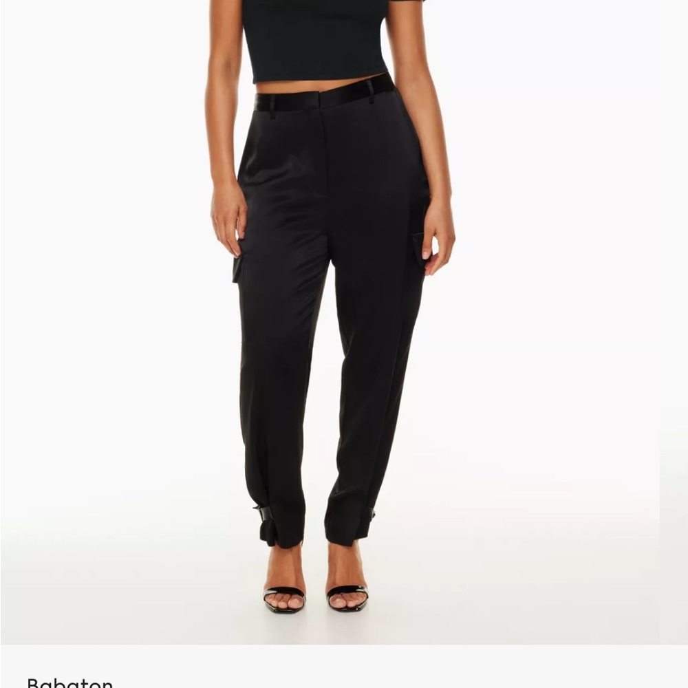 Cargo silk babaton artizia pants size 0